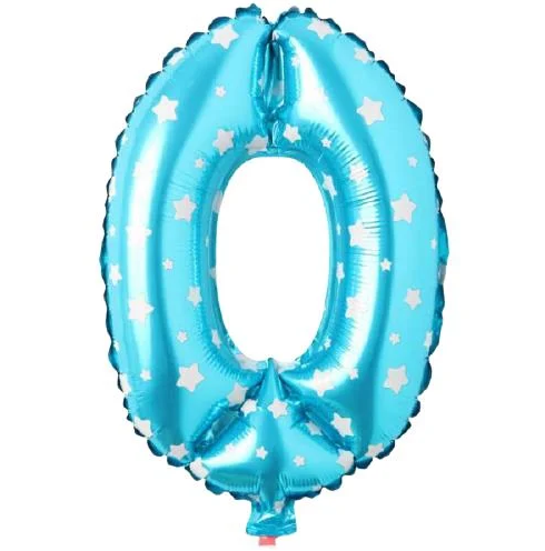 Folyo Balon Mavi 0 16 İnç 36 Cm